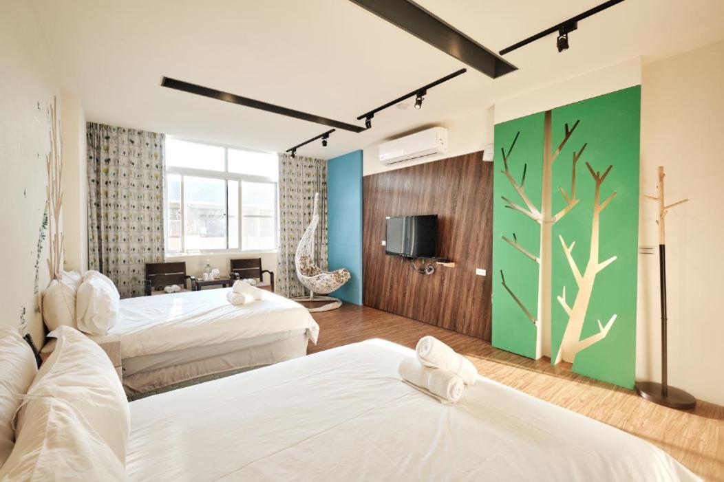 小黑琵416輕旅 Little Happy Hostel 台南 外观 照片